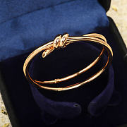 Fortok Tiffany & Co Knot Bracelet Gold/ Rose Gold - 5
