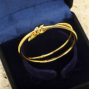 Fortok Tiffany & Co Knot Bracelet Gold/ Rose Gold - 3