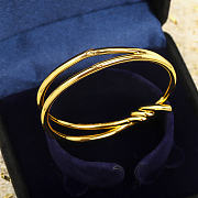 Fortok Tiffany & Co Knot Bracelet Gold/ Rose Gold - 2