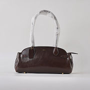 Fortok Coach Empire Carryall Bag 34 Soft Leather Maple/ Brass 34 cm ×15cm x12cm - 1