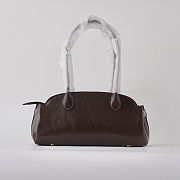 Fortok Coach Empire Carryall Bag 34 Soft Leather Maple/ Brass 34 cm ×15cm x12cm - 2