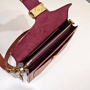 Fortok Coach Tabby Shoulder Bag 26 In Signature Canvas Brass/Tan/Rust 26*15*7.5cm  - 6