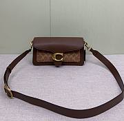 Fortok Coach Tabby Shoulder Bag 26 In Signature Canvas Brass/Maple 26*15*7.5cm  - 1