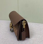 Fortok Coach Tabby Shoulder Bag 26 In Signature Canvas Brass/Maple 26*15*7.5cm  - 4