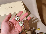 Fortok Coach Tabby Shoulder Bag 26 In Signature Canvas Flower t 26*15*7.5cm - 5