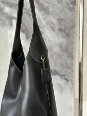 Fortok Coach Brooklyn Shoulder Bag 39 Black/Brass 39cm - 3