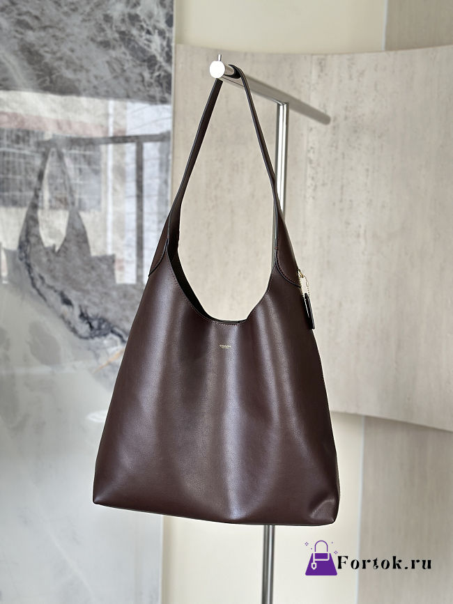 Fortok Coach Brooklyn Shoulder Bag 39 Maple/Brass 39cm  - 1