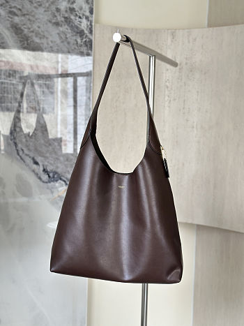 Fortok Coach Brooklyn Shoulder Bag 39 Maple/Brass 39cm 