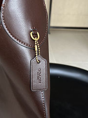 Fortok Coach Brooklyn Shoulder Bag 39 Maple/Brass 39cm  - 2