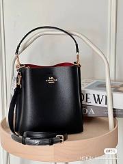 Fortok Coach Mollie Bucket Bag 22 In Black 20*22cm - 1