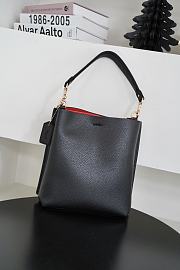 Fortok Coach Mollie Bucket Bag 22 In Black 20*22cm - 4