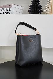 Fortok Coach Mollie Bucket Bag 22 In Black 20*22cm - 3