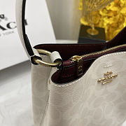 Fortok Coach Mollie Bucket Bag 22 In Signature Canvas 20*22cm  - 3