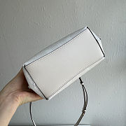 Fortok Coach Mollie Bucket Bag 22 In Signature Canvas White 20*22cm - 2