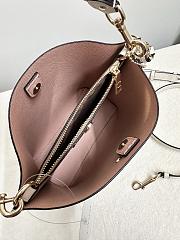 Fortok Coach Mollie Bucket Bag 22 In Signature Canvas Brown 20*22cm - 4