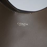 Fortok Coach Brooklyn Shoulder Bag 28 Brass/Dark Stone 28-28-8cm  - 2