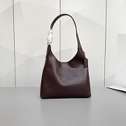 Fortok Coach Brooklyn Shoulder Bag 28 Brass/Merlot 28-28-8cm - 1