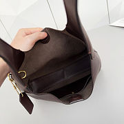 Fortok Coach Brooklyn Shoulder Bag 28 Brass/Merlot 28-28-8cm - 4