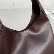Fortok Coach Brooklyn Shoulder Bag 28 Brass/Merlot 28-28-8cm - 3