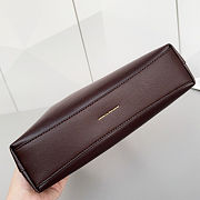 Fortok Coach Brooklyn Shoulder Bag 28 Brass/Merlot 28-28-8cm - 2