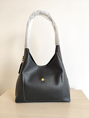 Fortok Coach Brooklyn Shoulder Bag 28 Brass/Black 28-28-8cm  - 6
