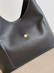 Fortok Coach Brooklyn Shoulder Bag 28 Brass/Black 28-28-8cm  - 4
