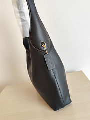 Fortok Coach Brooklyn Shoulder Bag 28 Brass/Black 28-28-8cm  - 2