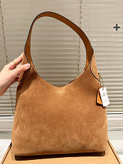 Fortok Coach Brooklyn Shoulder Bag 28 In Suede 28-28-8cm - 6