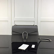 Fortok Gucci Dionysus small shoulder bag in Black leather 28x18x9cm - 1
