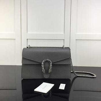 Fortok Gucci Dionysus small shoulder bag in Black leather 28x18x9cm