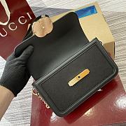 Fortok Gucci GG shoulder bag In Black 21.5 x 14 x 9cm - 3