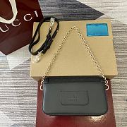 Fortok Gucci GG shoulder bag In Black 21.5 x 14 x 9cm - 2
