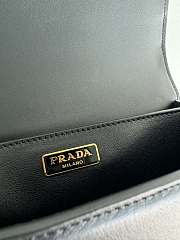 Fortok Prada Cahier Shoulder Bag Black 9✕14X9cm - 2