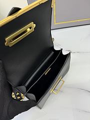 Fortok Prada Cahier Mini Shoulder Bag Black 9✕14X9cm - 4