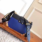 Fortok Prada Cahier Shoulder Bag Blue 9✕14X9cm - 3