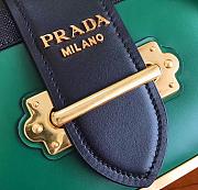 Fortok Prada Cahier Shoulder Bag Green 9✕14X9cm - 2