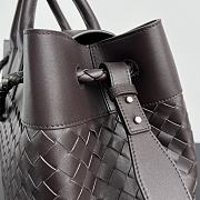 Fortok Bottega Veneta Large Andiamo Voyager tote bag in Brown intrecciato leather 43*39*20cm - 6