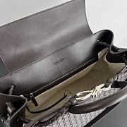 Fortok Bottega Veneta Large Andiamo Voyager tote bag in Brown intrecciato leather 43*39*20cm - 3