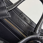 Fortok Bottega Veneta Small Andiamo bag in black 22*15.5*9cm - 6