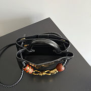 Fortok Bottega Veneta Small Andiamo bag in black 22*15.5*9cm - 2