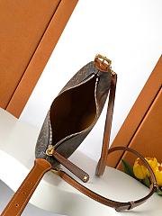 Fortok Celine Teen Lulu Canvas Triomphe Brown 22x15x5cm - 2