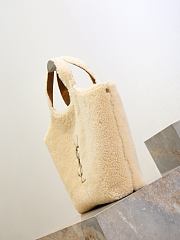 Fortok Saint Laurent Icare Maxi Shearling Tote Bag 58×47×61cm  - 4