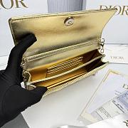 Fortok Dior My Dior Mini Bag Gold Leather 21 x 11.5 x 4.5cm - 6