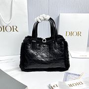 Fortok Dior Toujours bag Black With Fur 23*15*15cm - 5