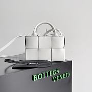 Fortok Bottega Veneta Arco Tote Maxi Leather White 20*7*13cm - 1