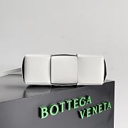 Fortok Bottega Veneta Arco Tote Maxi Leather White 20*7*13cm - 5