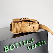 Fortok Bottega Veneta Arco Tote Maxi Intrecciato Pleated Leather Brown 25*8*16.5cm - 6