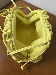 Fortok Bottega Veneta The Mini Pouch in yellow 23*13*5cm - 2