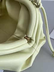 Fortok Bottega Veneta The Mini Pouch in baby yellow 23*13*5cm - 5