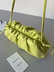 Fortok Bottega Veneta The Mini Pouch in Neon Yellow-Green 23*13*5cm - 5